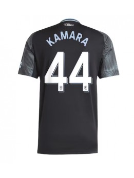 Aston Villa Boubacar Kamara #44 Replika Borta Kläder 2025-26 Kortärmad